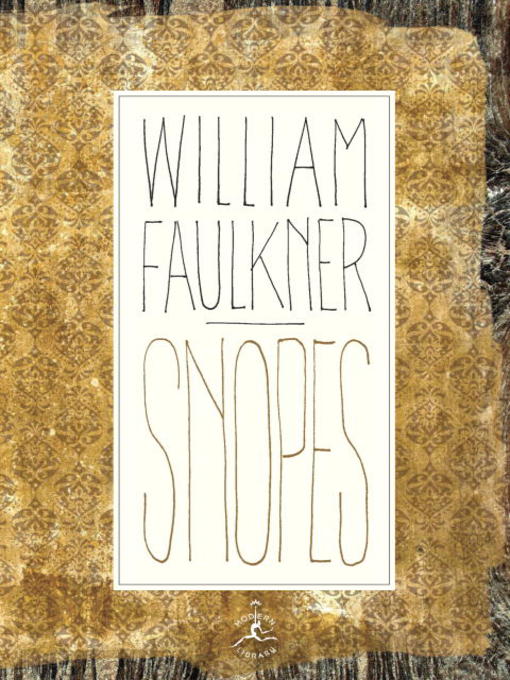 Détails du titre pour Snopes par William Faulkner - Disponible